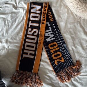 Houston Dynamo Vintage 2010 All Star Game Scarf, Signed